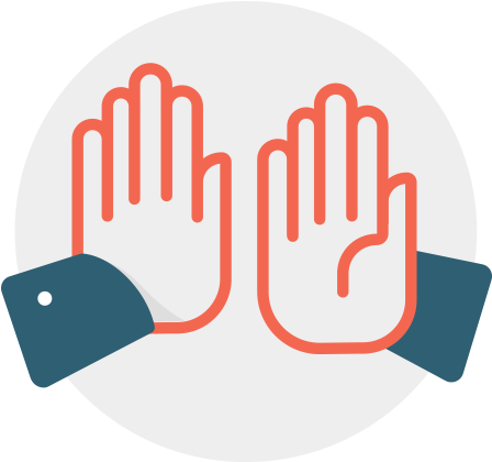 Highfive - Portable Network Graphics (500x500), Png Download