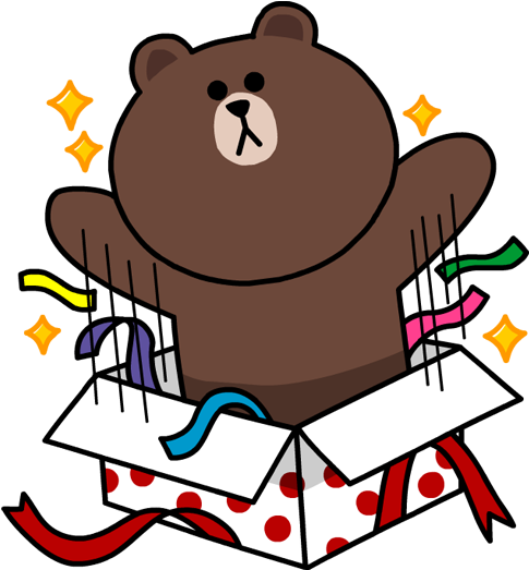 Line Xmas Special 003 O - Sticker Line Brown Png (600x600), Png Download