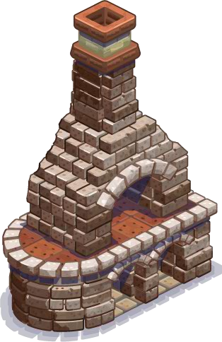 Station-brick Oven - Brick (314x484), Png Download