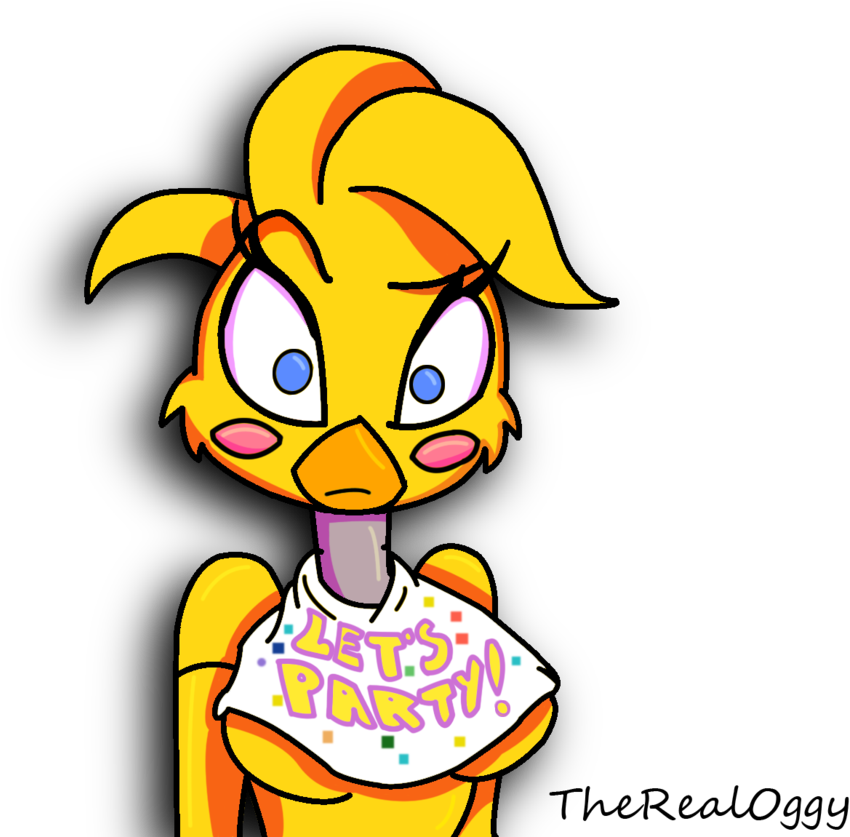 Graphic Free Toy Chica Style By - Tony Crynight Toy Chica (1024x873), Png Download