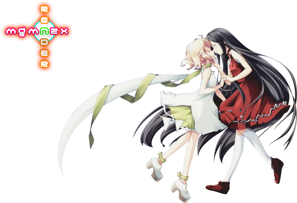 Png-chica X Chica - Yuri (1023x723), Png Download