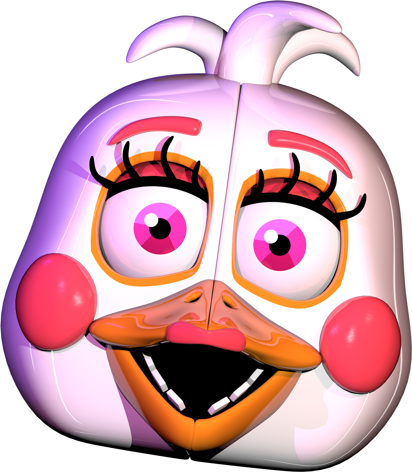 Blacklight UCN Funtime Chica - Download Free 3D model by Cade