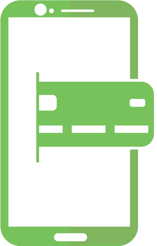 Apple Pay Instructions - Smartphone (833x833), Png Download