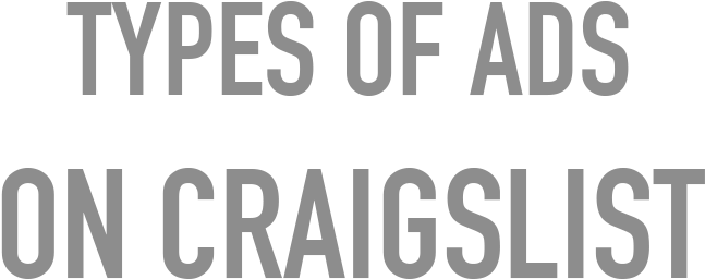 How To Find Sex Partners On Craigslist - Nec Doelbewust (900x332), Png Download