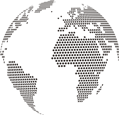 World Vector Png Download - Dotted Globe Free Vector (1200x628), Png Download