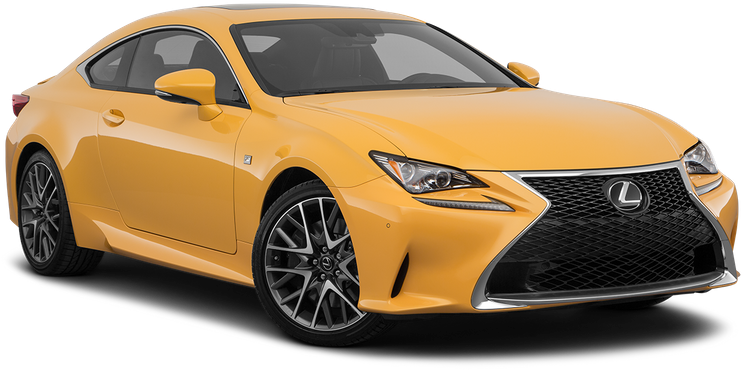 Yellow Lexus Png Image - Lexus Rc Png (800x400), Png Download