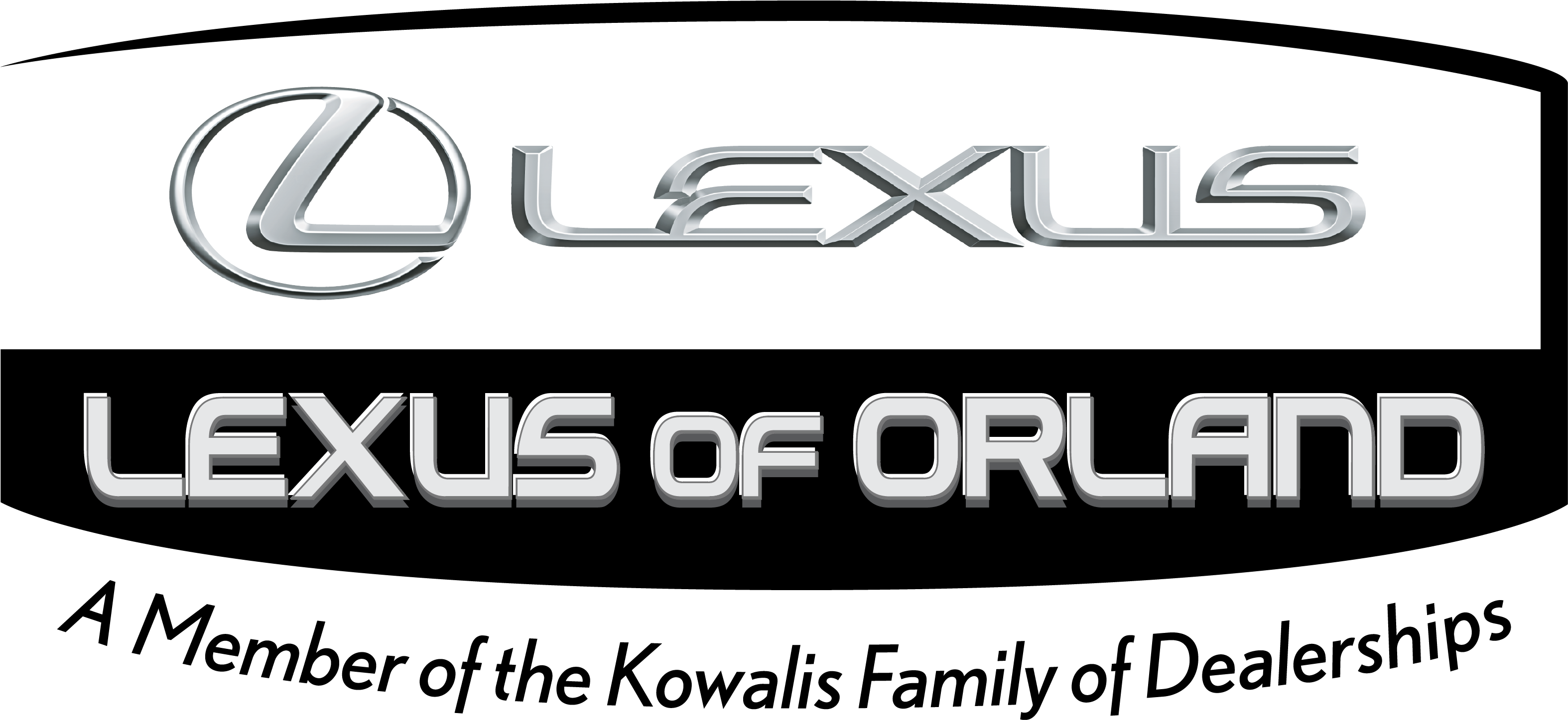 Toggle Navigation - Lexus Orland Park (3475x1643), Png Download