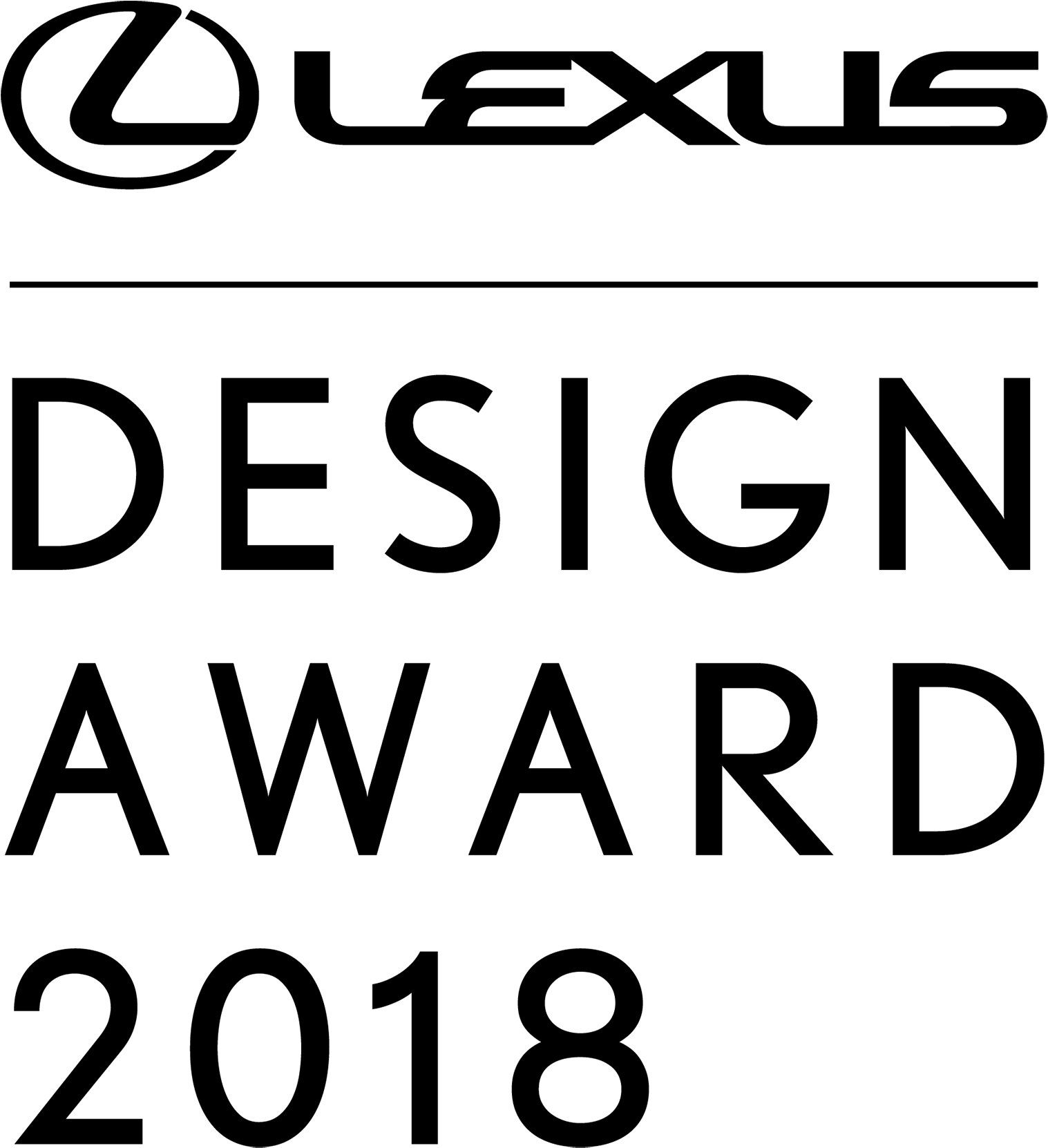 Lexus Design Award 2018 Logo - Lexus Design Award 2019 (1784x1920), Png Download