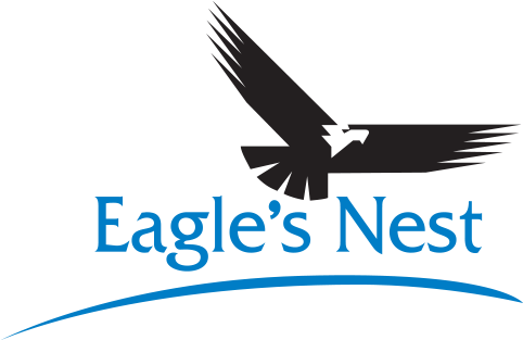 Eagle's Nest Logo - Eagles Nest Logo (560x315), Png Download