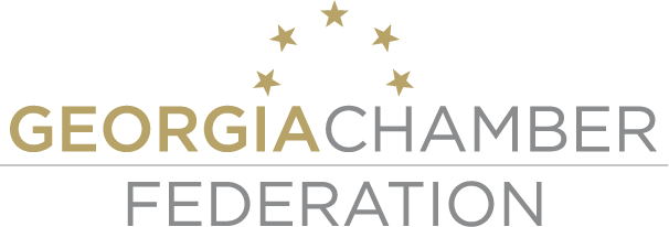 Chamber Federation Partnership Logo Georgia Chamber - Chamber Of Commerce Milan (606x206), Png Download