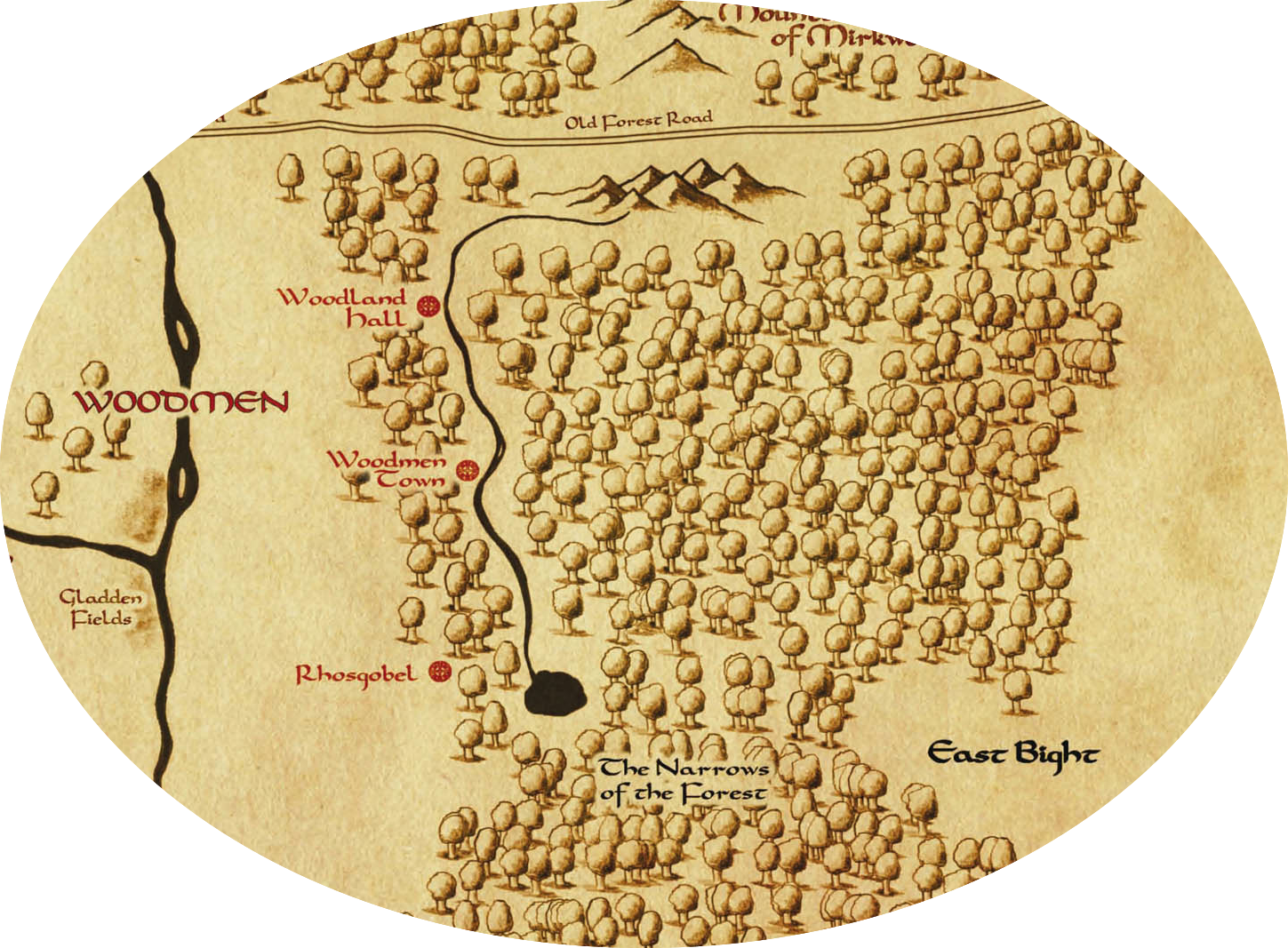 You See A Woodman Youth, No More Than Eighteen, Crouched - Diagram (1449x1067), Png Download