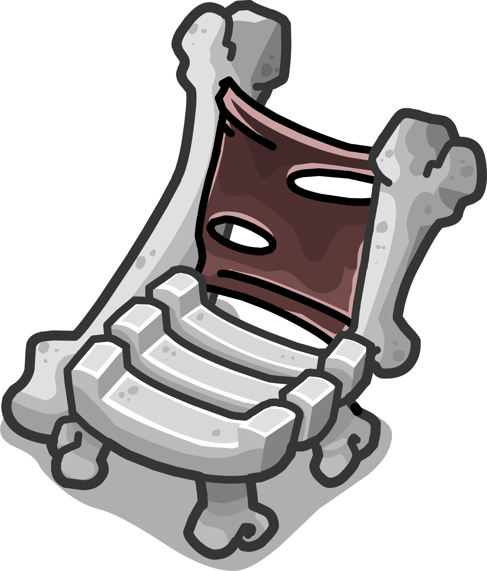 Lazy Bones Sprite 003 - Portable Network Graphics (1671x1960), Png Download