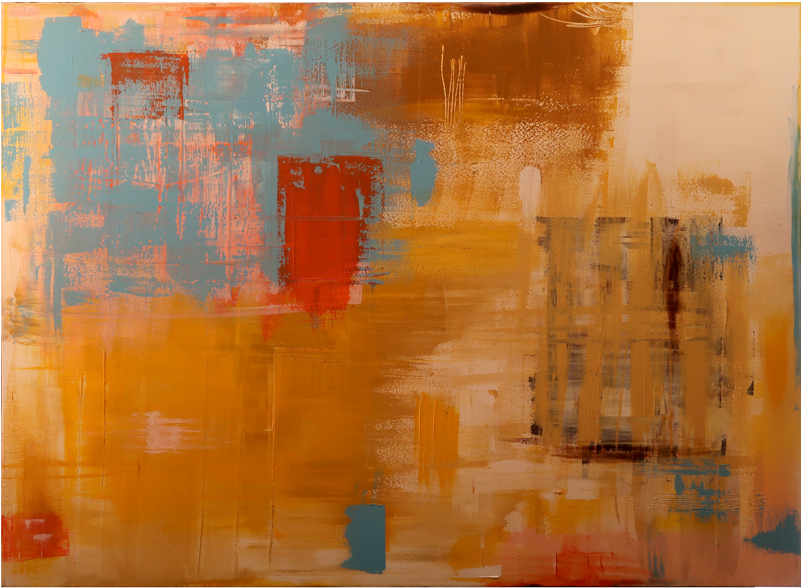 M#summer Day Dream - Modern Art (800x800), Png Download