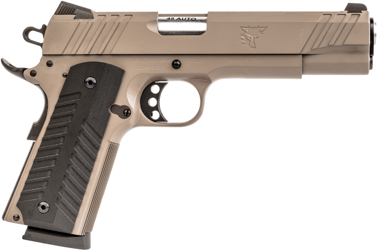Dda 1911 5″ Fde - M1911 Pistol (800x656), Png Download