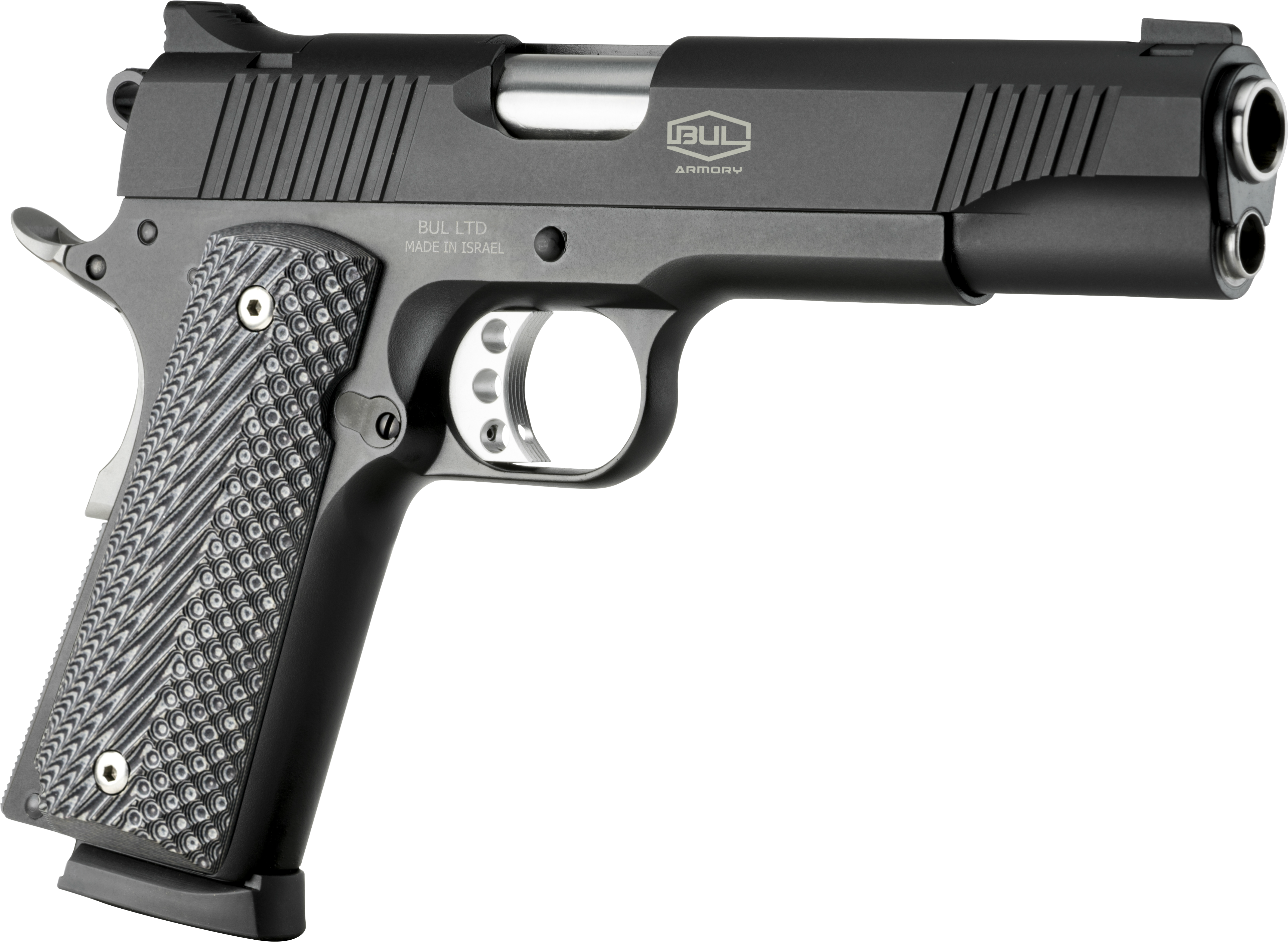 Gov Black 2 - Bul 1911 (3855x2820), Png Download