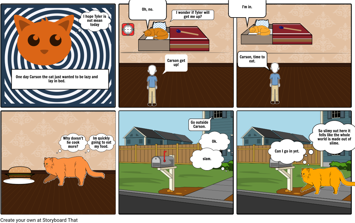 Lazy Cat - Cartoon (1164x733), Png Download
