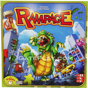 Terror In Meeple City - Asmodee Terror In Meeple City (rampage) Board Game (450x307), Png Download