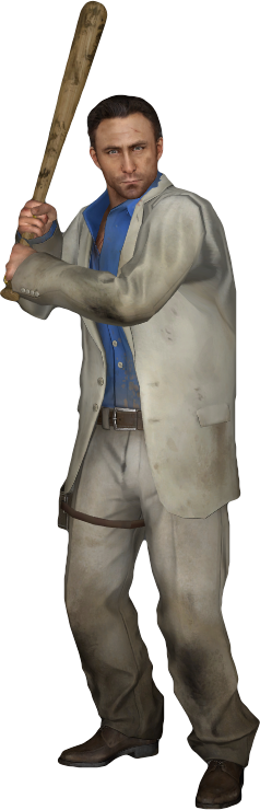 Download Nick Bat Render Left 4 Dead 2 Nick Png Png Image With No Background Pngkey Com