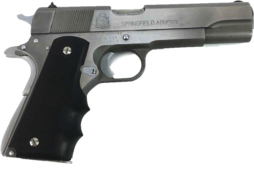 #9059 Springfield Armory 1911 A1 Sa - Firearm (1001x1000), Png Download