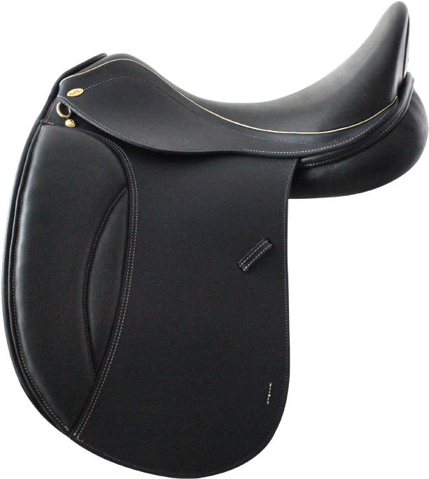 1289 Kirke, Grp Saddle Tree - Black Dressage Saddle (800x737), Png Download
