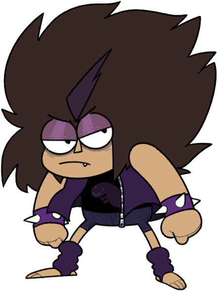 Mammal Purple Cartoon Fictional Character Vertebrate - Ok Ko Let's Be Heroes Tko (500x667), Png Download