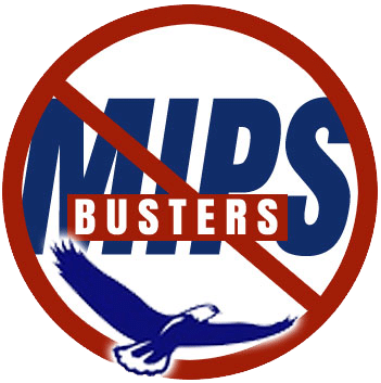 Mips Busters Ko - Circle (351x353), Png Download