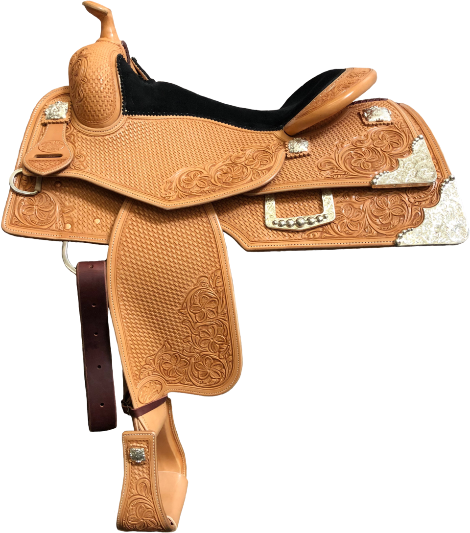 B18-250 Pard's Show Saddle (1000x1333), Png Download