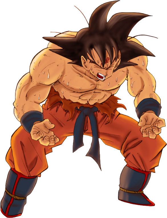Goku Normal - - Goku (681x1059), Png Download
