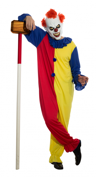Halloween Costumes Killer Clown (600x600), Png Download