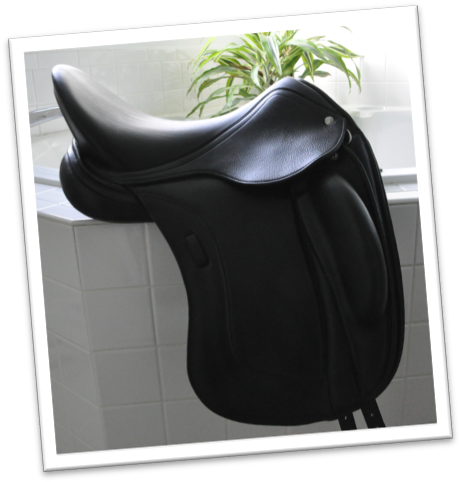 17" Schleese Obrigado Dressage Saddle - Schleese Saddlery (466x489), Png Download