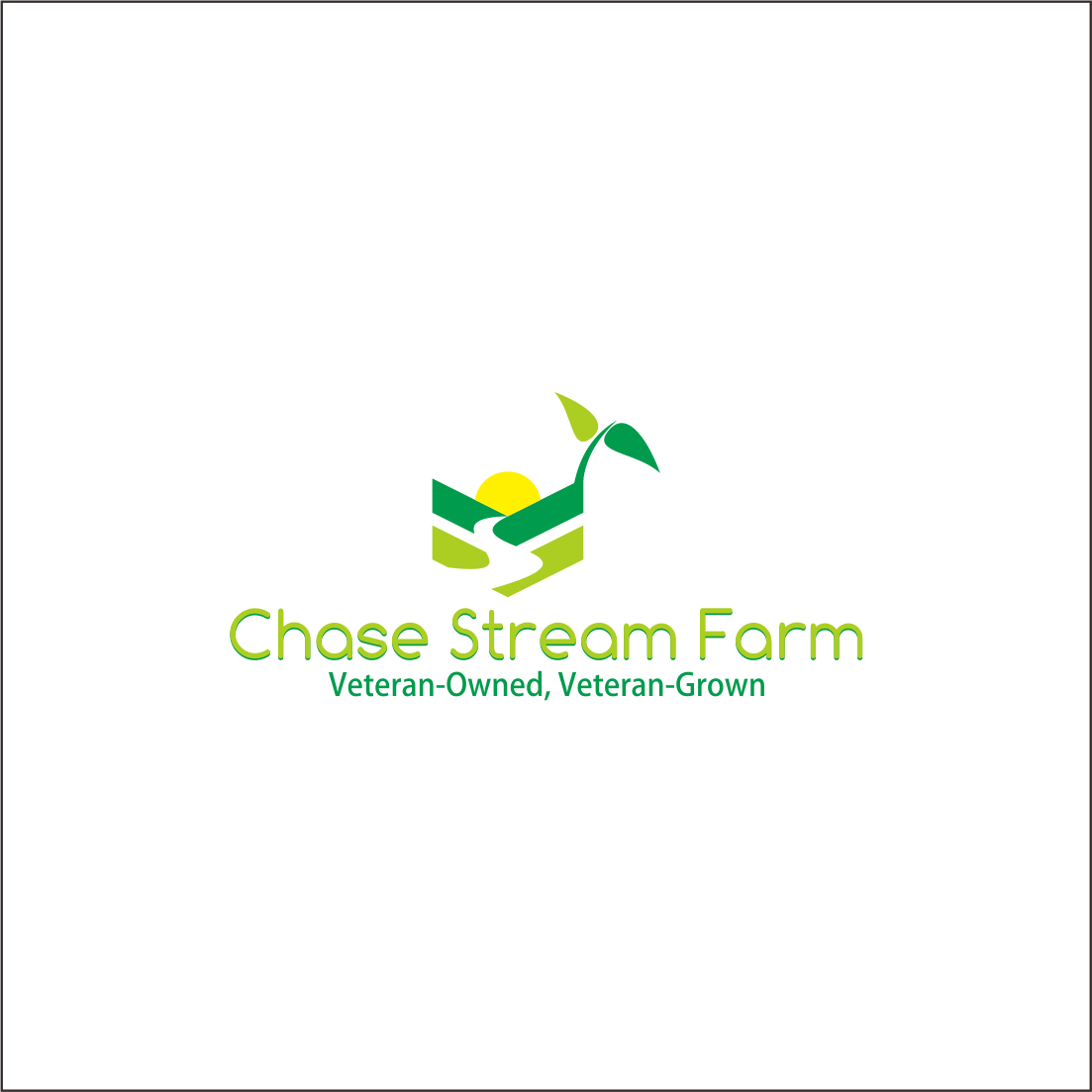 Bold, Traditional, Farming Logo Design For Chase Stream - Graphic Design (1103x1103), Png Download