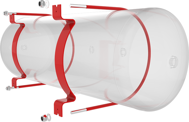 Strap & Saddle Ø 300mm Sp281/300 - Machine (800x516), Png Download