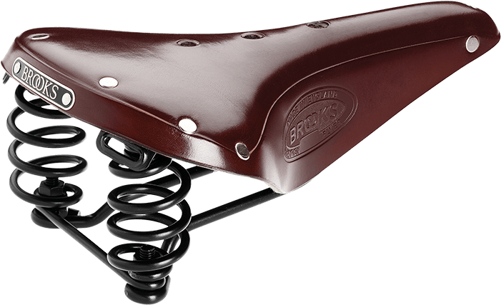 Close - Brooks England Flyer Saddle - W 175mm Black | Leisure (1000x625), Png Download