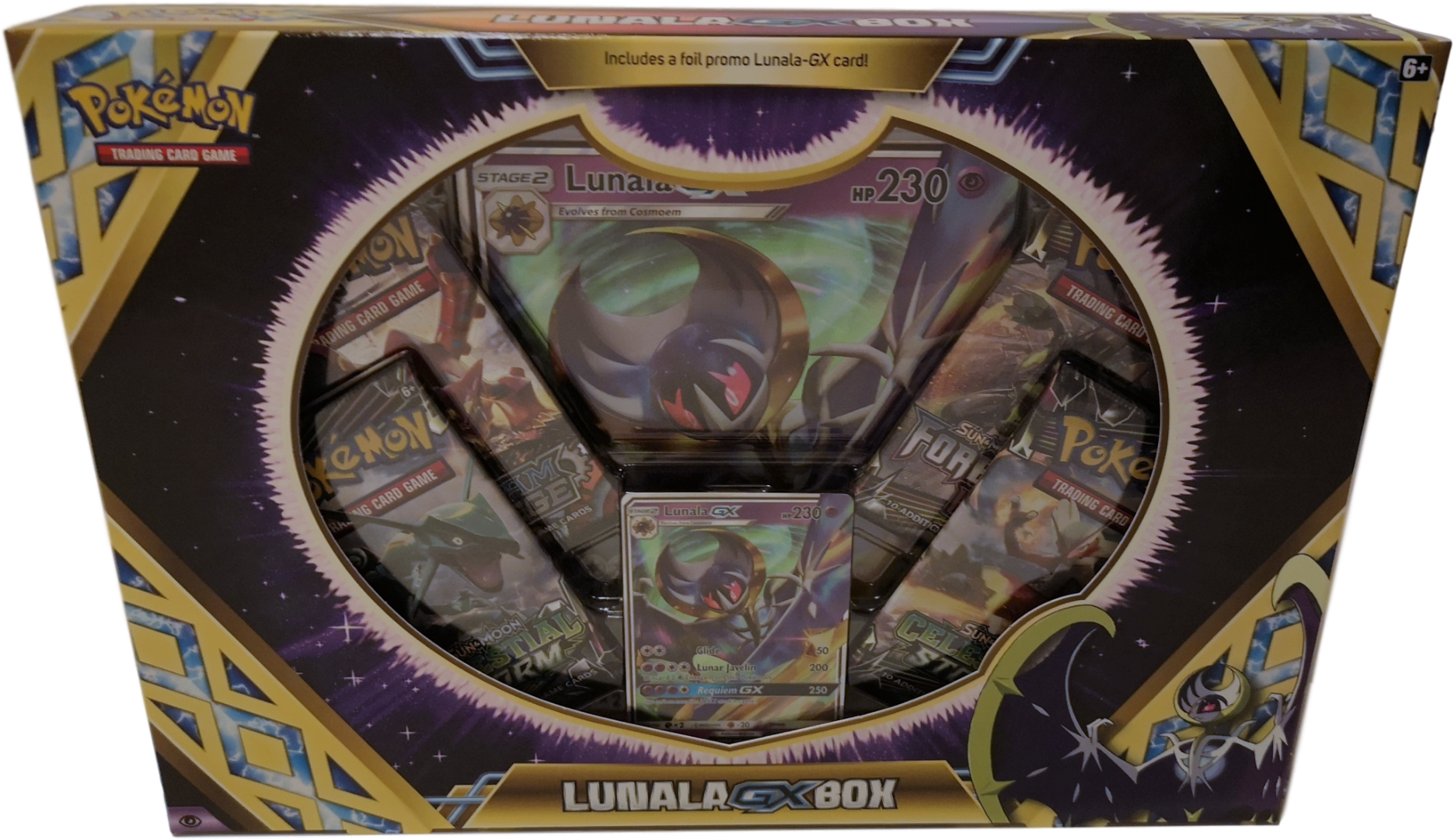 Pokemon Lunala-gx Box (2048x1345), Png Download