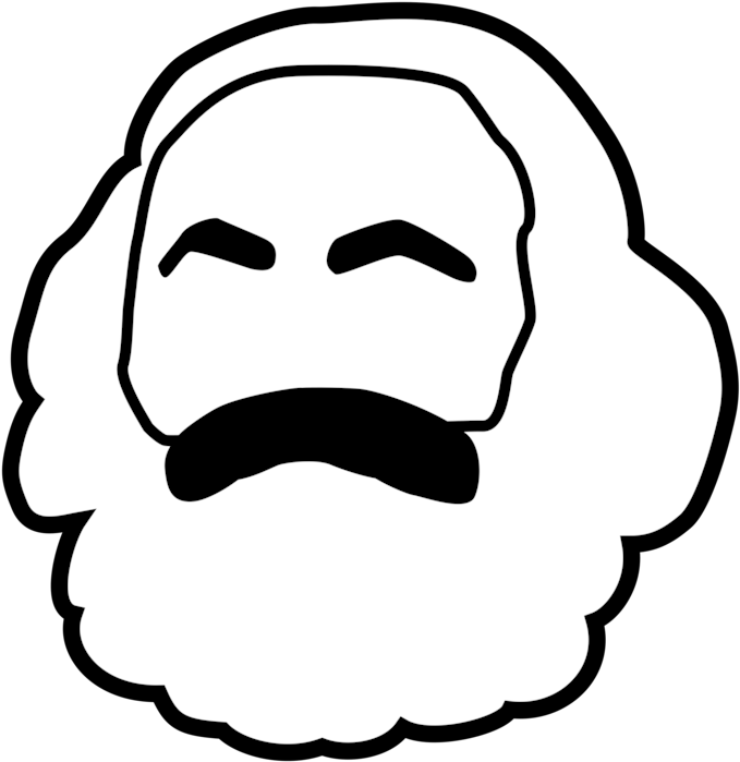 On The Jewish Question Computer Icons Germany Capital - Karl Marx Icon (728x750), Png Download