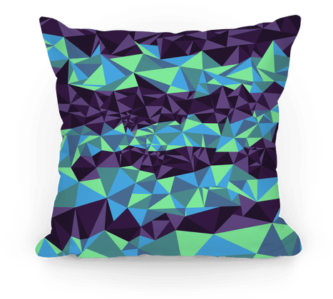 Geometric Northern Lights - Geometric Aurora Borealis (484x484), Png Download