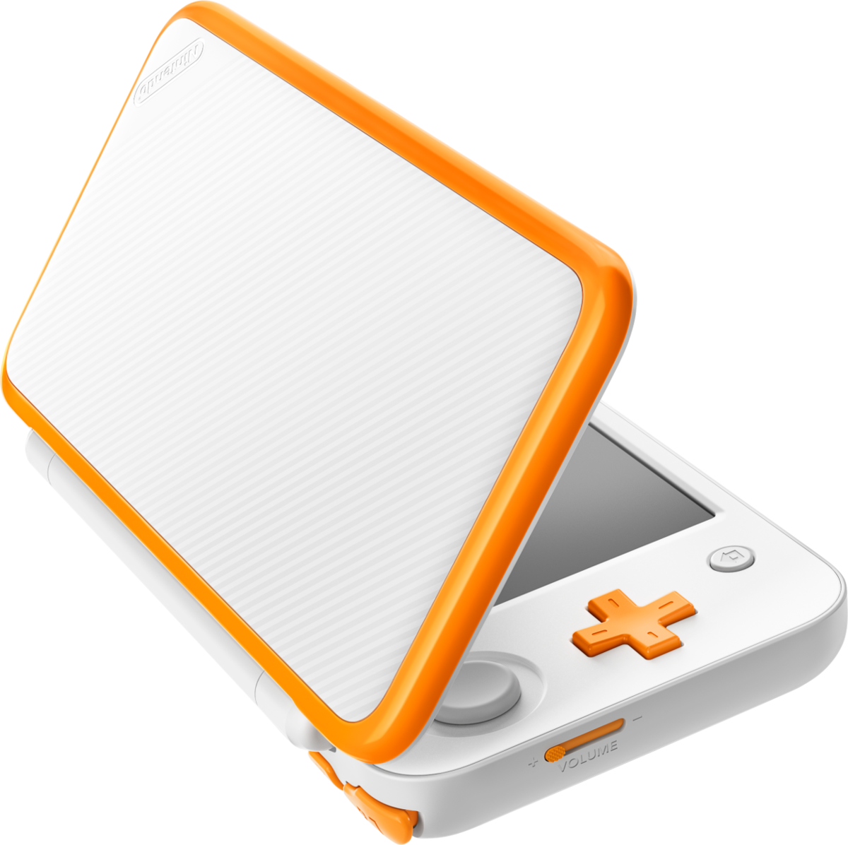 White Orange New Nintendo 2ds Xl To Be Released In - Nintendo 2ds Xl Orange (1200x1196), Png Download