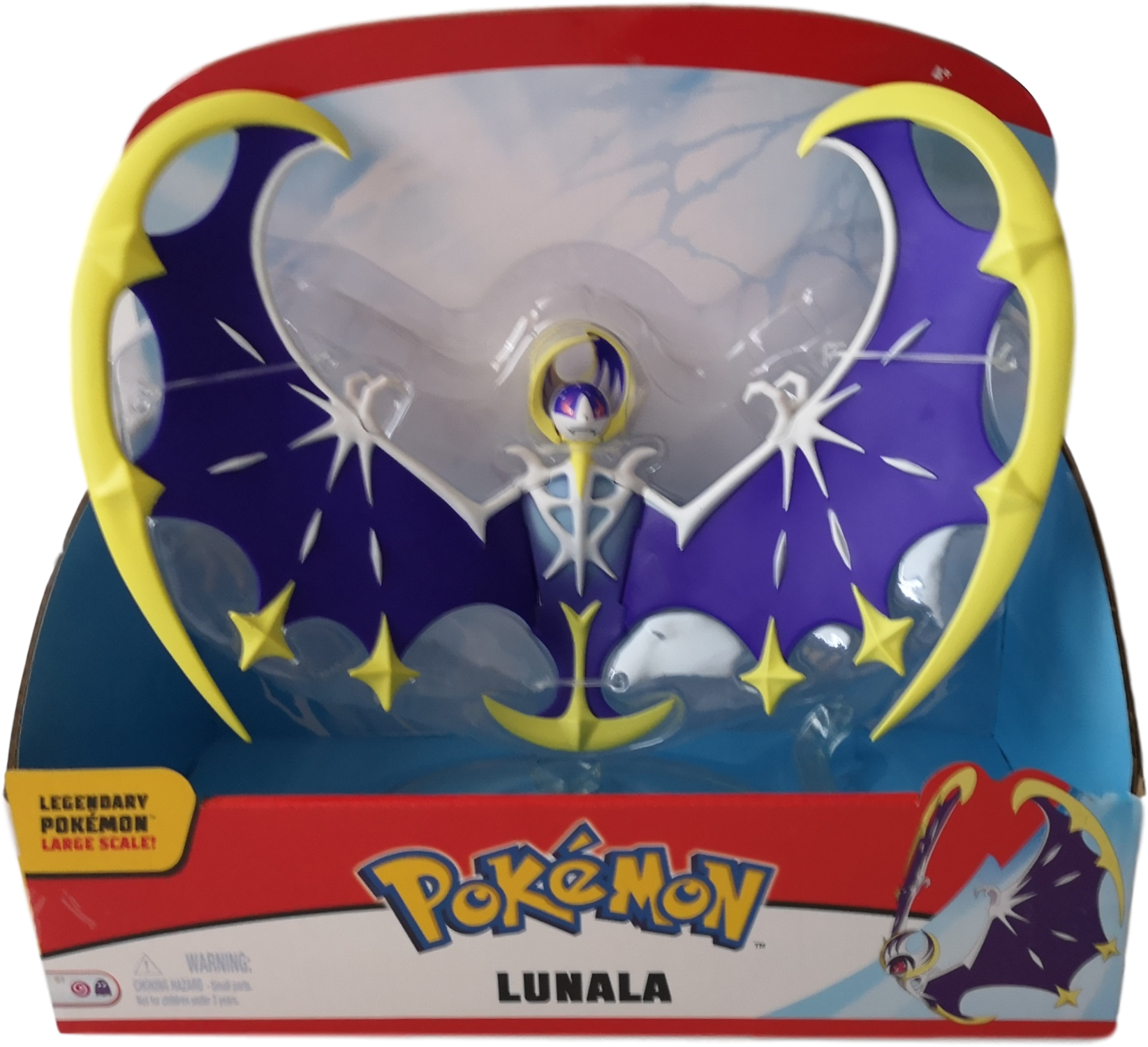 Pokemon 12" Lunala Legendary Figure - Pokemon Go: Coloring Book Series (vol.1): Coloring (1816x1600), Png Download