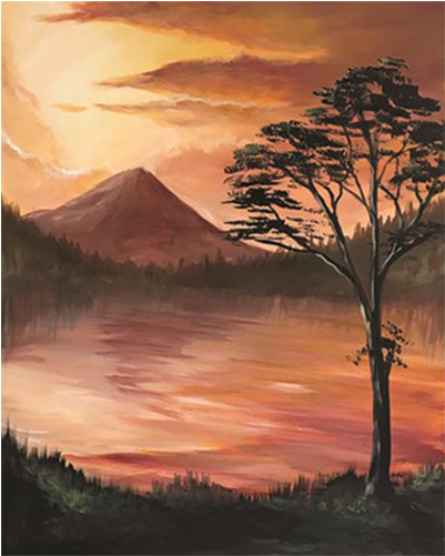 7bd576 - Painting (500x500), Png Download