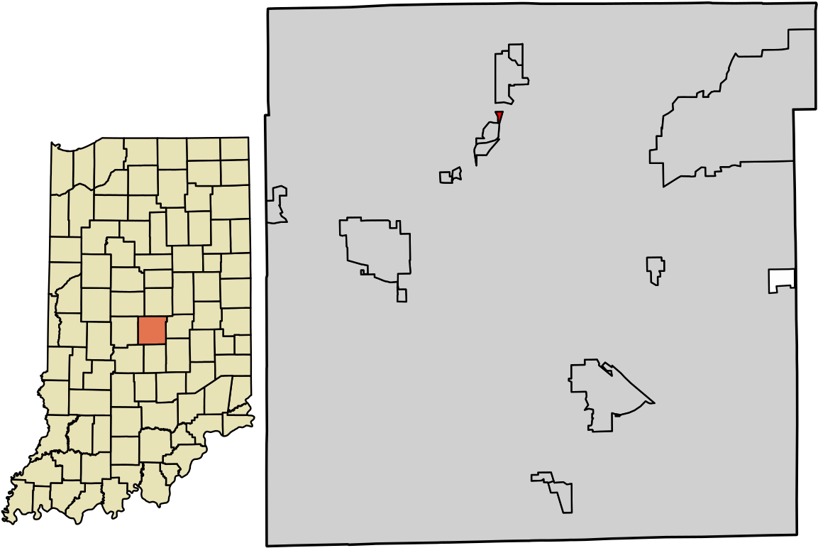 County Indiana (1200x818), Png Download