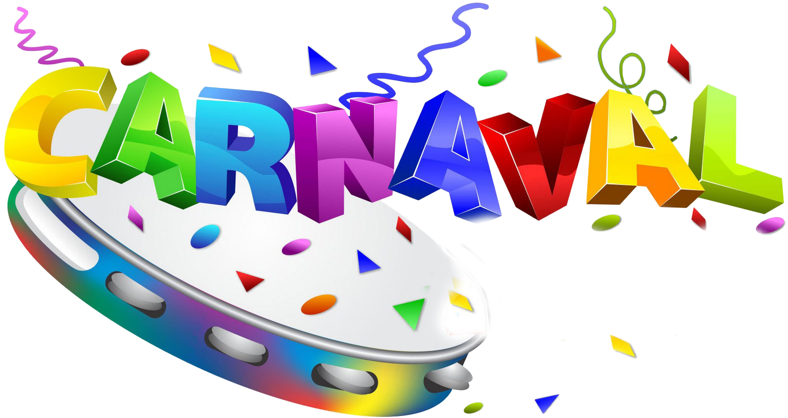 Carnaval - Mascara De Carnaval Colorida (1600x864), Png Download