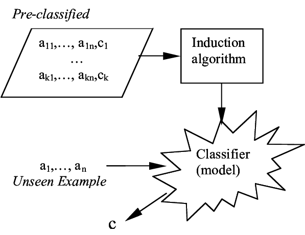 Classification Learning In Figure 1 An Induction Algorithm - Diver Medical Technician, Care Of The Injured Diver: (612x486), Png Download