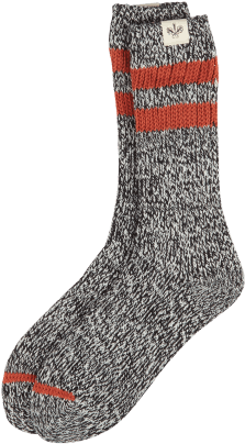 Heathered Socks - Sock (473x630), Png Download