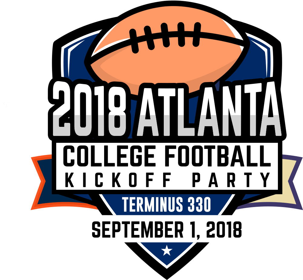 Kickoff Pre Game Party This Labor Day Weekend In Downtown - Atlanta (1100x935), Png Download