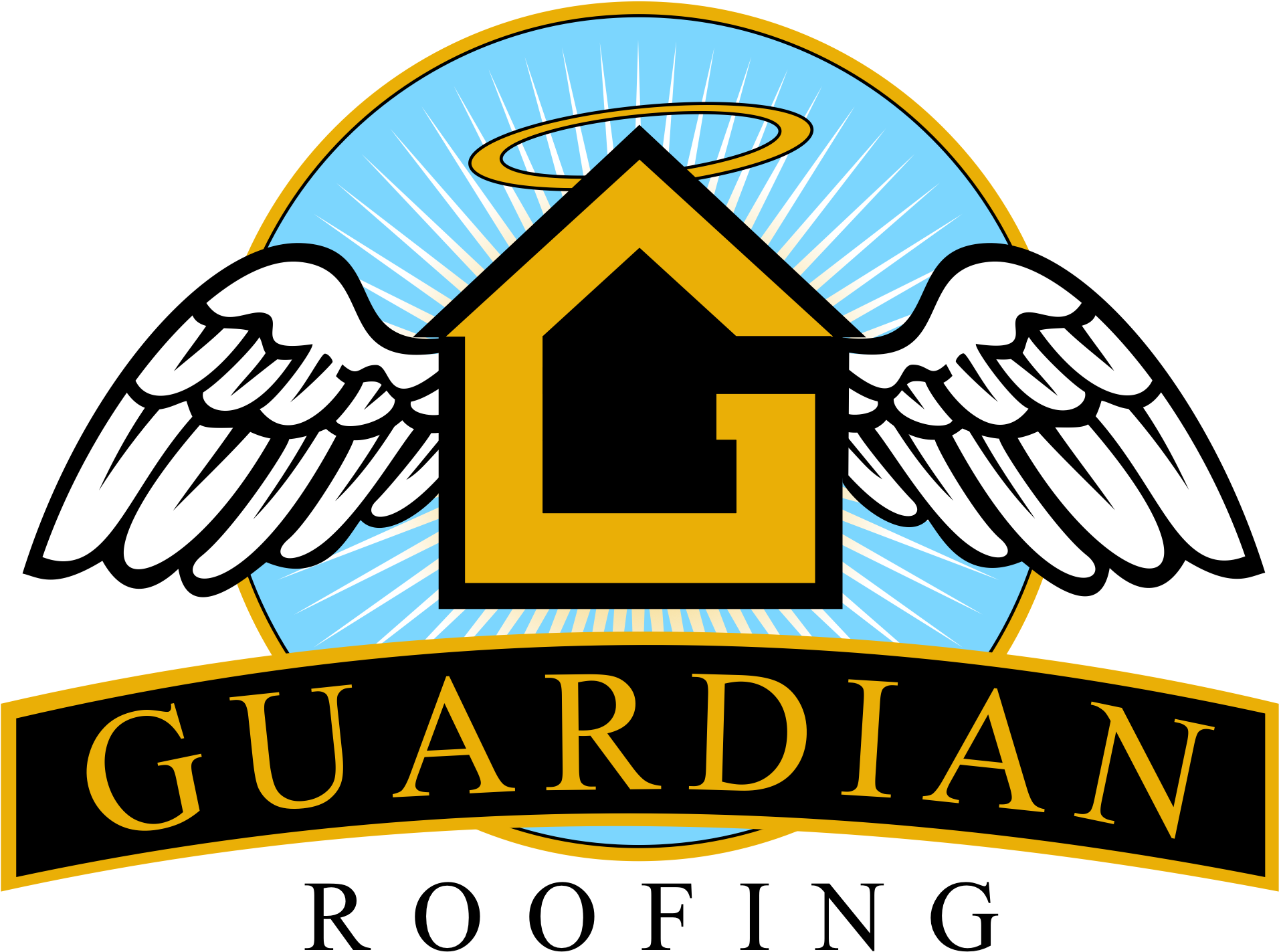 Placeholder Business Logo - Guardian Roofing Logo (1911x1462), Png Download
