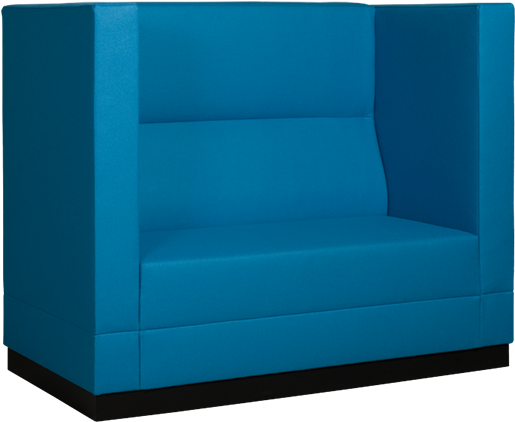 Bricks Meeting Sofa Aqua Modular Privacy Telephone - Furniture (906x545), Png Download