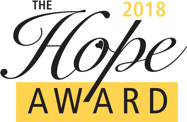 2018 Hope Award Logo - Wedding (600x417), Png Download