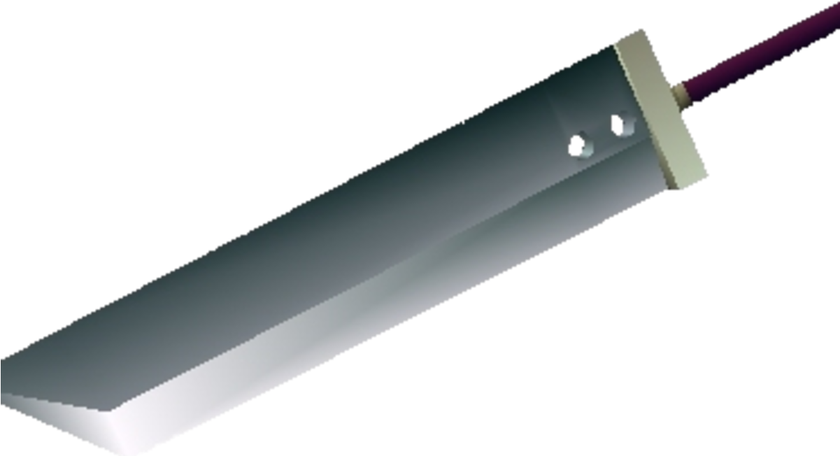 Cloud Final Fantasy Espada (1200x675), Png Download