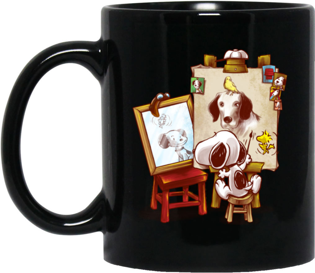 Snoopy Mug The Buster Sword In The Stone Coffee Mug - Beagle Portrait Transparent Hard Pc Case Cover (1024x1024), Png Download
