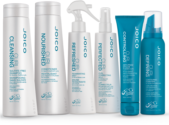View Curl Products - Joico Curl Cleansing Sulfate-free Shampoo 1 Litre (555x551), Png Download